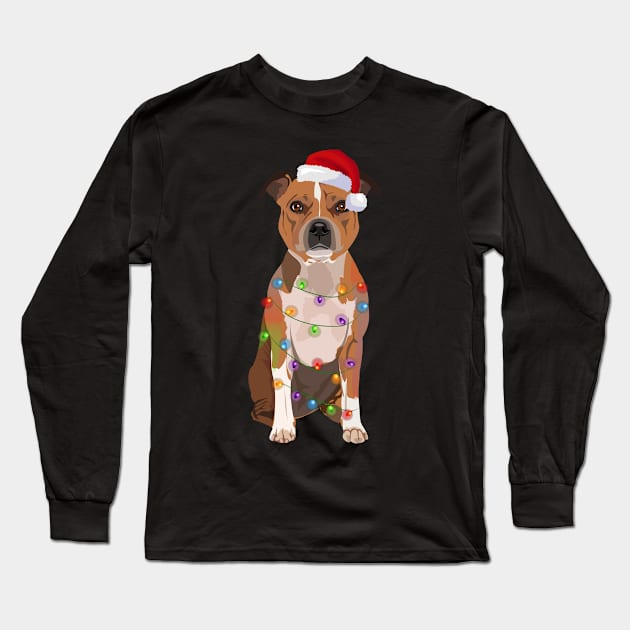 Staffordshire Bull Terrier Staffie Long Sleeve T-Shirt by magazin